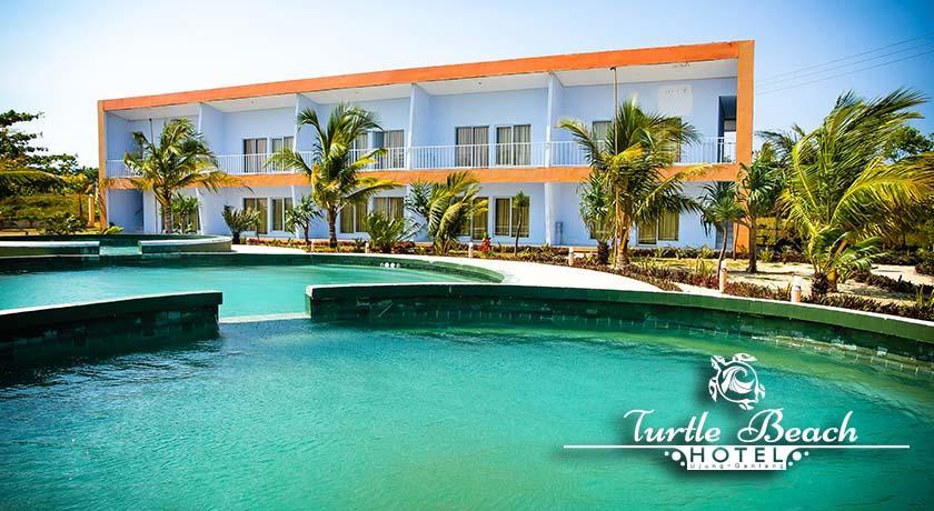 Turtle Beach Hotel Ujunggenteng Bagian luar foto